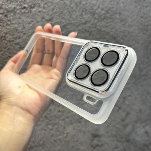 Xiaomi 15 / 15 Ultra 5G Premium Transparent Full Protection Soft TPU Casing Lens Full Protection Phone Case