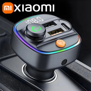 Zeemin Xiaomi FM Transmitter Bluetooth 5.3 Hands-Free Car AUX Radio Modulator MP3 Player with Fast Charging Adapter Auto Accessories