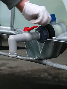 Chống rò rỉ khớp tròn Adapter IBC Outlet tap 1inch IBC bóng Outlet IBC Adapter mưa Butt Phụ kiện vòi nước