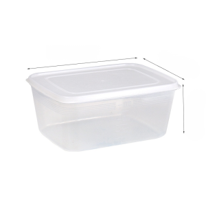 Food-Grade Plastic Hotel Refrigerator Microwave Oven Special Oversized Food Storage Box Mini Transparent Refrigerated Food Storage Box食品级冰箱保鲜盒