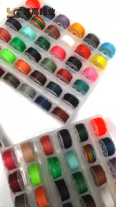 Multi Color Polyester Waxed Thread Set Handmade Jewelry Thread Leather Project Thread Polyester Texture for Bracelet