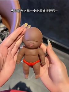 【B.G.B】Natasha Squishy Doll Soft TPR Stress Relief Toy Slow Rebound Squeeze Doll Cute Funny Desk Toy 娜塔莎解压娃娃