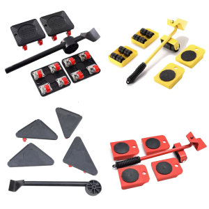 Furniture Movers Tool Set with Wheel Designs for Easy Sliding on Hardwood Floor and Carpets Great for Home and Office