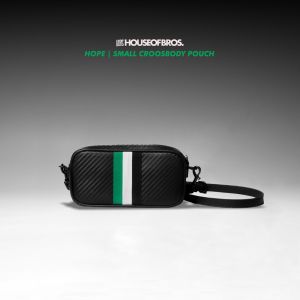 (New Arrival) กระเป๋าสะพายข้าง แบรนด์ HOBS (100% Genuine) Carbon Series หนัง PU แบบกันน้ำ (Waterproof)