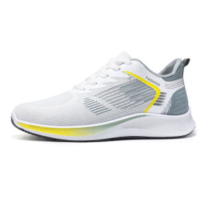 Giày Nam Dệt Bay Mẫu Mới Mùa Hè Giày Thể Thao Thoáng Khí Mặt Lưới Giày Chạy Bộ Thường Ngày Dễ Phối Thời Trang Giày Thời Trang Dừa Nhẹ