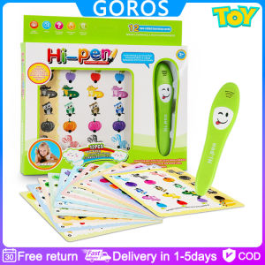 【In Stock】Early Education Reading Pen Pronunciation Oral Learning Electronic Smart Reading Pen Smart Learning Speaking Pen with 12 Pieces Childrens English Cards Early Education Materials Childrens Toys