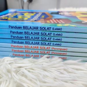 Buku Panduan Belajar Solat TERBARU (Printing Berwarna) [Lelaki & Perempuan]