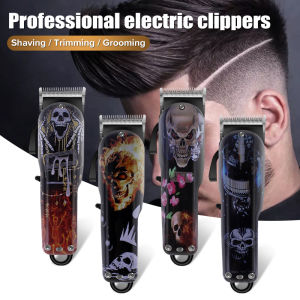 Barber Shop Strong Power Hair Clipper Professional Cordless Rechargeable Hair Cutter Kit Mens Beard Trimmer