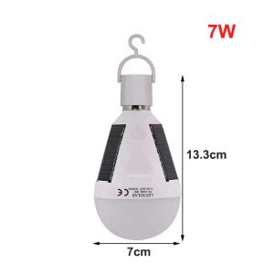 ADREE Không nhấp nháy Đèn LED sạc lại Di động E27 Đèn ngủ 7W 12W 1200mAh. Bóng đèn khẩn cấp năng lượng trời Khẩn cấp khi mất điện