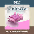 Goto Yume Bed Cover Sprei Bedcover Set Seprei Tencel Premium Lembut. 