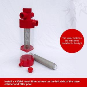 External Fish Tanks Waste Suction Tool Efficient Fecal Collector For Reefs Aquariums Outdoor Pond Terrariums And Paludarium Water Maintenance