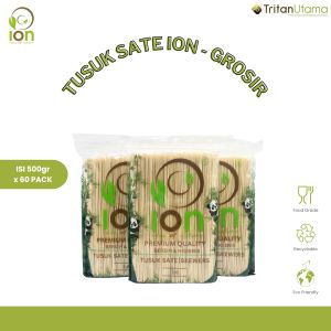Tusuk Sate Bambu ION Isi 500 Termurah - GROSIR