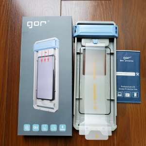 Cường lực Gor Oneplus 13 full màn full keo dùng được vân tay kèm khung dán