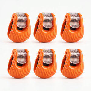 FIGHTINPC 6pcs Thiết kế chống trượt Kẹp giữ dây câu cá Chống sốc Các Chế Độ Điều Chỉnh Dụng cụ cố định cần câu Thiết bị di động Chống gỉ sét Giá đỡ cần câu cá Phụ Kiện Câu Cá