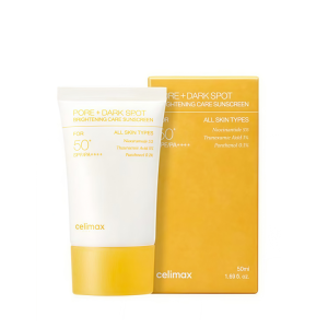 【Ship From SG】Celimax PORE+DARK SPOT BRIGHTENING Care  SUNSCREEN SPF 50+ PA++++ 50ml