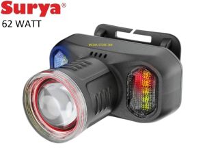 SENTER KEPALA ZOOM LED LASER 68WATT SURYA SYH L685Z - BATERAI 6.000mAh - Tahan Lama - 5 MODE CAHAYA