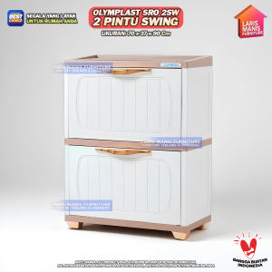Rak Sepatu Shoe Rack Lemari Sepatu Rak Sepatu Susun Pintu Swing Lemari Sepatu Modern Olymplast SRO