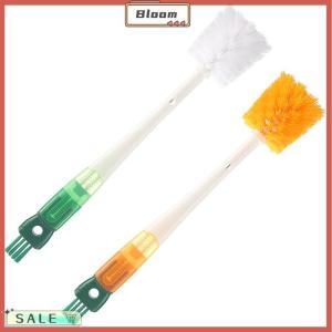 Follow Get New[Bloom Z] 5 In1 Cartoon Bottle Brush Set Long Handle Home Multifunctional Cup Brush Cleaning Brush Head Kitchen Cleaning Accessories