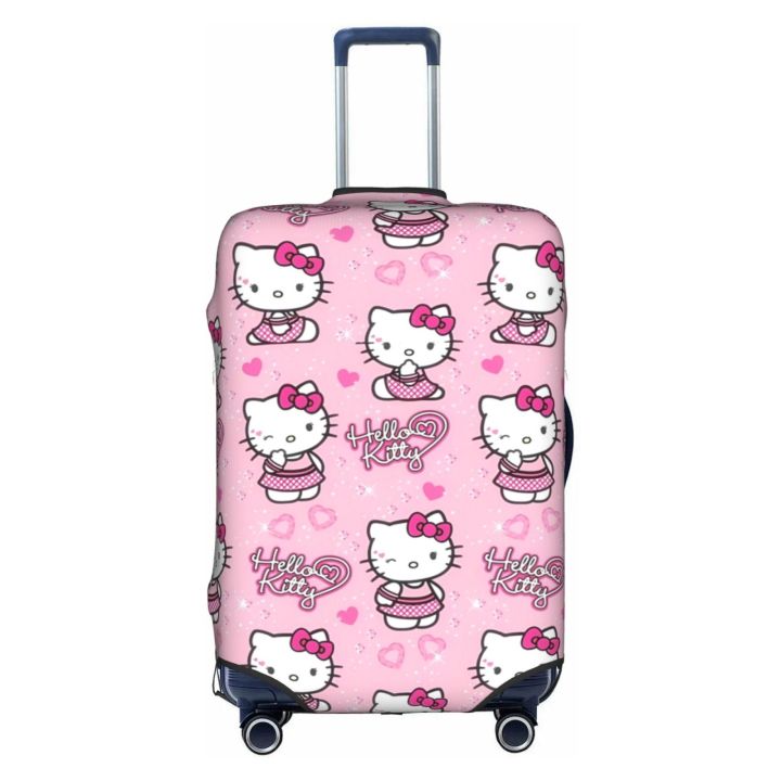 Hello Kitty Travel Luggage Cover 18 32in High Stretch Thickened Luggage Cover Dustproof Anti Scratch Suitcase Protective Cover Lazada PH