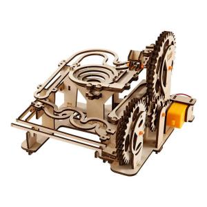 [Ready Stock] TONGMUQU DIY Wooden Track Ball Mechanical Model  STEM Educational Toy