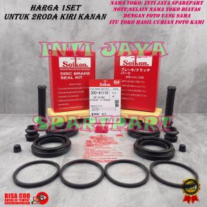 SIL SEAL REM CAKRAM RODA DEPAN ALL NEW PAJERO DAKAR 2016 SAMPAI 2019 KIRI KANAN 1SET SEIKEN