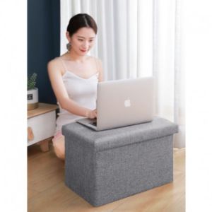 COD Kursi Box Bangku Lipat Storage Box Sofa Tempat Penyimpanan Barang Serbaguna Box Bangku Kursi Penyimpanan Barang Bangku Serbaguna Organizer Box