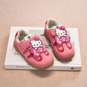 Christmas gifts Halloween Cartoon Sanrio Girls Board Shoes Hello Kitty Cinnamoroll Children Spring Fall Fashion Sneakers Student Soft Soled Casual Shoes