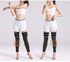 Wormwood Warm Keeping Knee Sleeve Wormwood Heat Thin Knee Pads Fitness Antiskid Knee Pad