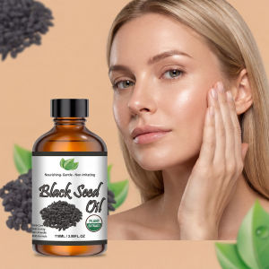 new Pure Black Seed Oil Essence Multipurpose Deep Nourishing Oil for Face Body Hair Scalp Soothing Hydrating Refreshing Skincare Oil hot