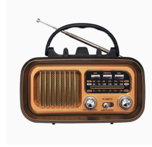 Retro Wireless Bluetooth Speaker Subwoofer Radio Portable Memory Card U Disk High Sound Quality Outdoor Speaker