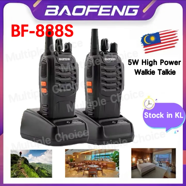 15W BF-888S Luaran Kalis Air 16 Saluran Jarak 5KM Two way radios