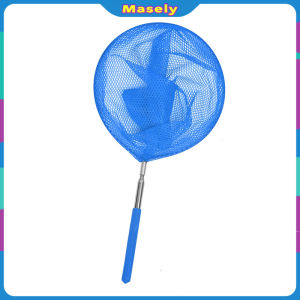 Masely Children Butterfly Catch Net Stainless Steel Telescopic Fishing Net Colorful Nets