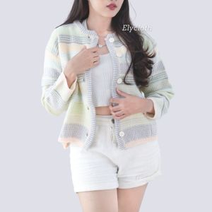 ELYCLOTH | GISELLE CARDIGAN | CARDIGAN RAJUT WANITA PREMIUM KNIT