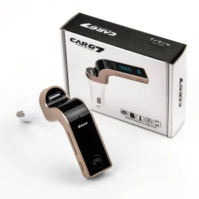 Modulator Bluetooth Mobil CARG7 FM MP3 Transmitter Music Modulator Wireless Bluetooth CAR G7