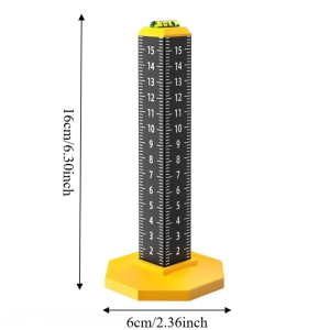 Level Ruler Aluminum Alloy Tile Leveling/Position Tool Magnetic Dual Use Level Bubble Ceiling Work