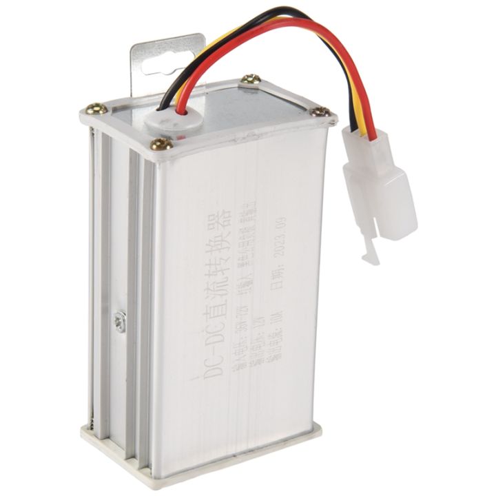 Convertitore DC Da 36V/48V/72V A 12V 10A Per Bici Elettriche, Alimentatore Stabile 120W | Per Luci, Accessori, Con Protezioni Multiple