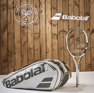 SG Local - Babolat RH6 Pure Wimbledon Tennis Badminton Bag - 6 Racquets Capacity