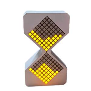 Electronic Gravity - Sensing Hourglass for Kids & Students - Mini Home Timer with Glowing & Stress - Relief Features