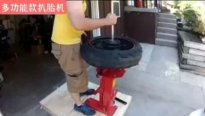 Portable Manual Tire Stripper for Motorcycle Auto Vacuum Tyre Repair Tool Multi-Function Tyre Remover