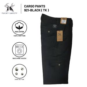 921 ( SIZE 28-50 ) SELUAR CARGO KERJA KAIN TEBAL POKET TEPI LELAKI / MENS WORKING CARGO PANTS STRAIGHT CUT 921 SERIES