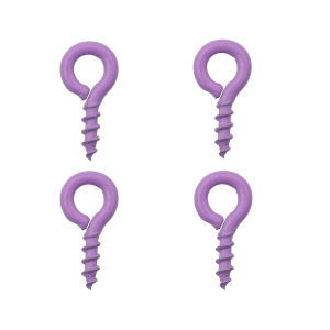 50pcs Colored Small Sheep Eyes Nail Screw Mini Eye Pins Hooks Eyelets for Beaded Pendant Screw Findings Jewelry Accessories