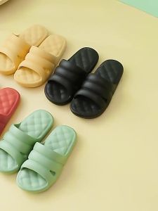 [Free Shipping] New WomenS Beach Flip-Flops Fashionable Summer Outdoor Wear Non-Slip Korean Style Wedge Heel Couple Sandals