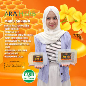 Madu Sarang Asli Honeycomb Malifera 500gr / Madu Herbal Murni