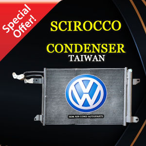 VOLKSWAGEN SCIROCCO OEM NEW CONDENSER (CAR AIRCOND SYSTEM)