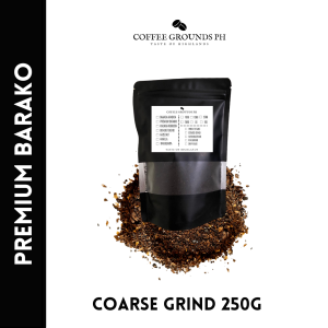 Premium Barako: Coarse Ground Coffee 250g by Coffee Grounds PH