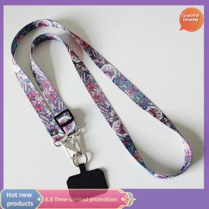 Graceful Sáng Tạo Điện Thoại Dây Buộc Chống-Mất Dài Crossbody Cổ Dây Đeo Có Thể Điều Chỉnh Máy Ảnh Treo Dây Đối Với iPhone Huawei Xiaomi Samsung