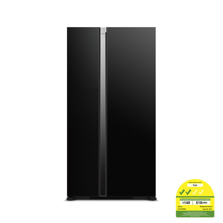 Hitachi R-S700PMS0 Side-by-side Refrigerator 595L | Lazada