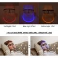LED THERAPY MASK 3 in 1 LED Face Mask Light Therapy for Skin Rejuvenation Minimizing Pores Drying Pimples and Acne Brightening Face. 