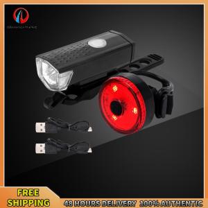 Winnereco Bike Tail Light & Headlight Cycling Tail Lamp Waterproof Bike Front Light 3 Modes Bicycle Safe Light Cycling Accessories