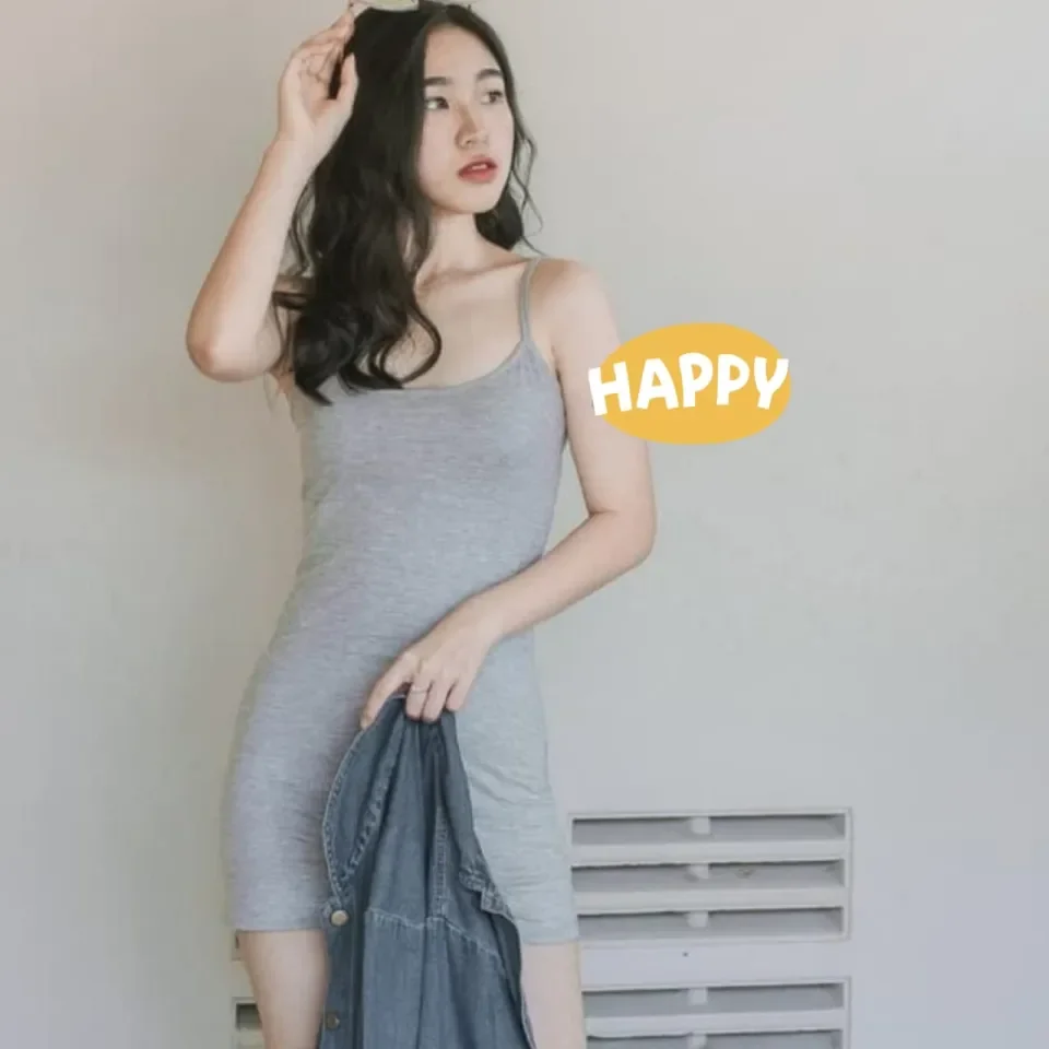 Grey tank sales top dress